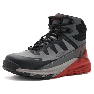 KEEN Utility Targhee Blur Waterproof Work Boots (Carbon Toe)