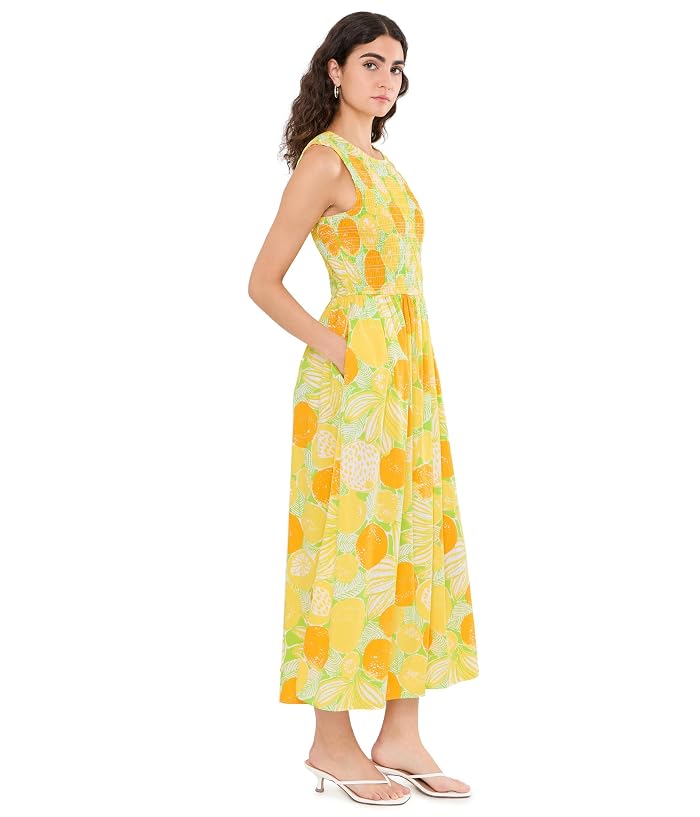 Lilly Pulitzer Daisey Smocked Midi Dress - Image 3