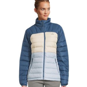 L.L.Bean Bean's Down Jacket Color-Block