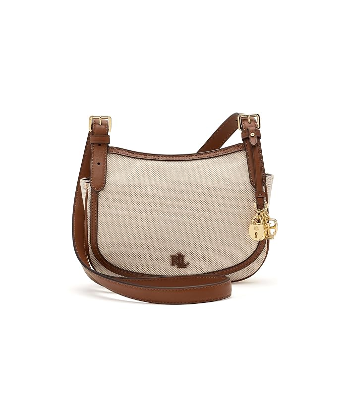 Lauren Ralph Lauren Canvas Medium Marcy Crossbody Bag