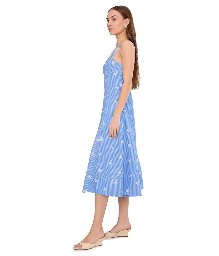 Avec Les Filles Sleeveless Sweetheart Midi Dress - Image 3