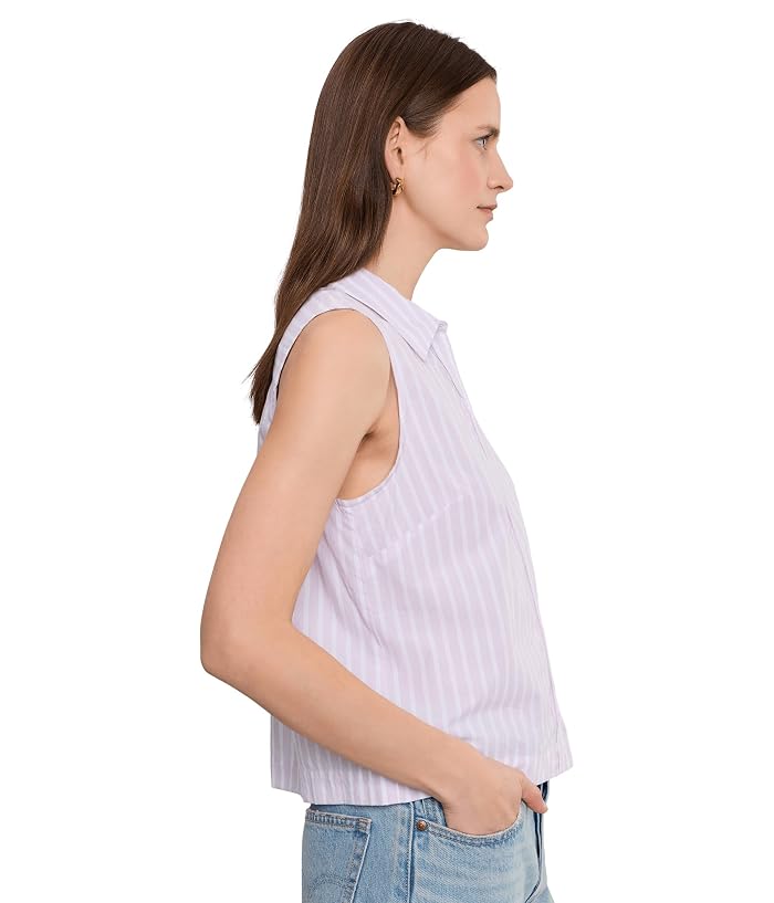 Lilla P Striped Sleeveless Shirt - Image 3