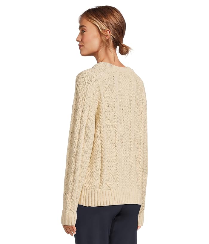 L.L.Bean Signature Cotton Fisherman Crewneck Sweater - Image 3