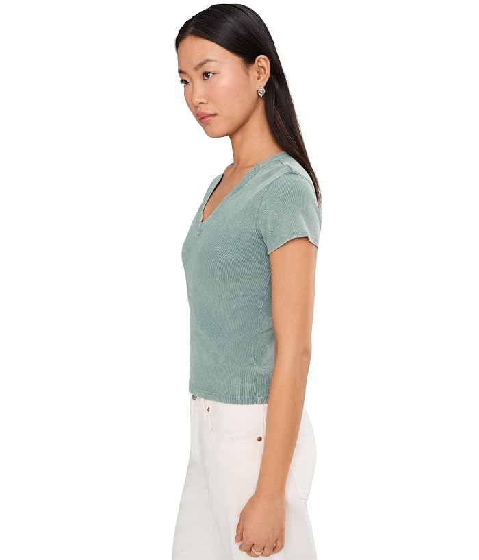 Lilla P Sunwashed Cap Sleeve V-Neck - Image 3