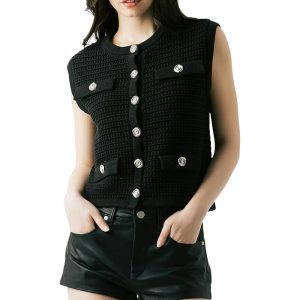 Blank NYC Riding The Wave Sweater Vest