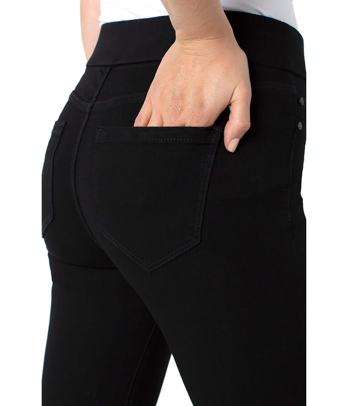 Liverpool Los Angeles Sienna Skinny Jean Leggings in Black Rinse - Image 4
