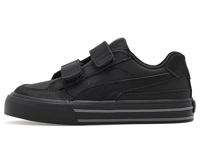 PUMA Kids Court Classic Vulc Hook And Loop Shoes (Toddler/Little Kid) - Image 4
