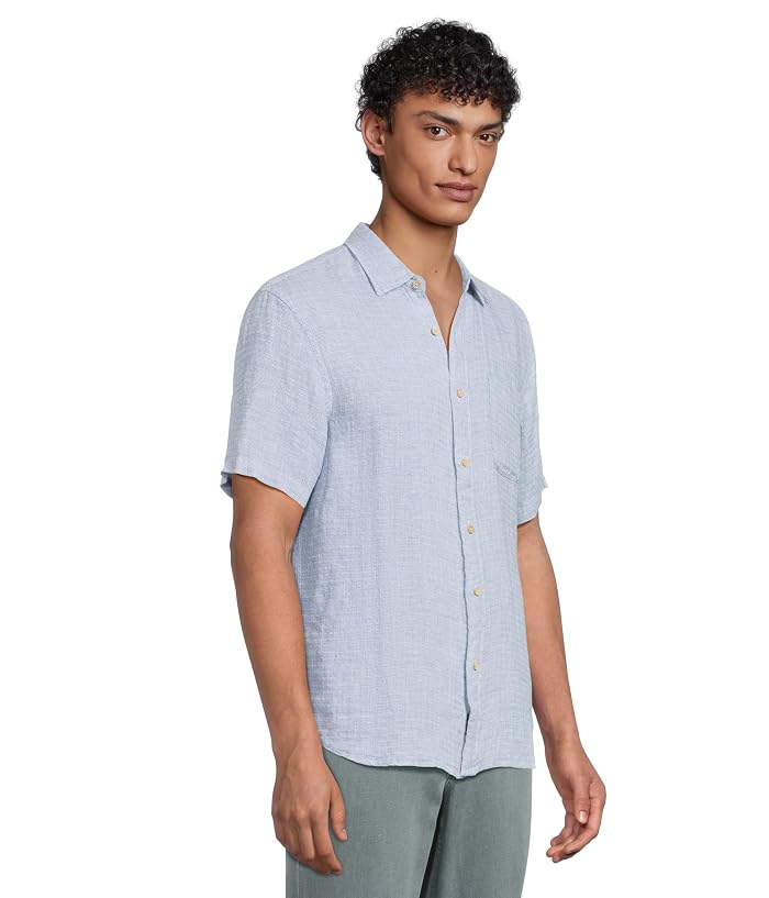 Faherty Short Sleeve Palma Linen Shirt - Image 2