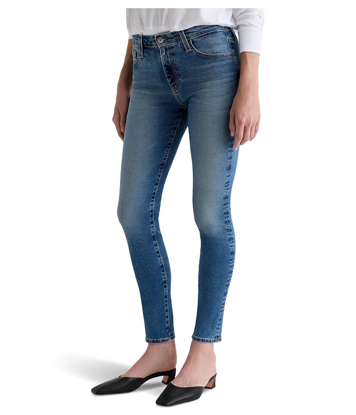AG Jeans Farrah Mid Rise Skinny Ankle Jean In Adorn - Image 2