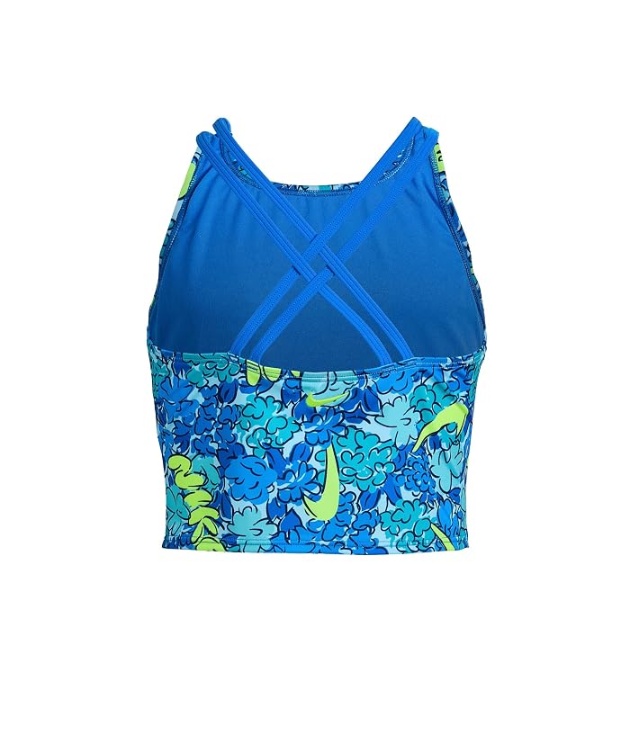 Nike Kids Doodle Floral Spiderback Midkini Set (Big Kid) - Image 2