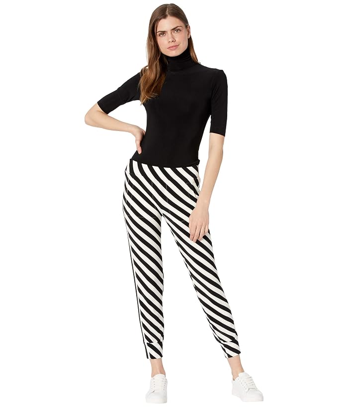 Norma Kamali Slim Fit Short Sleeve Turtle Top - Image 4