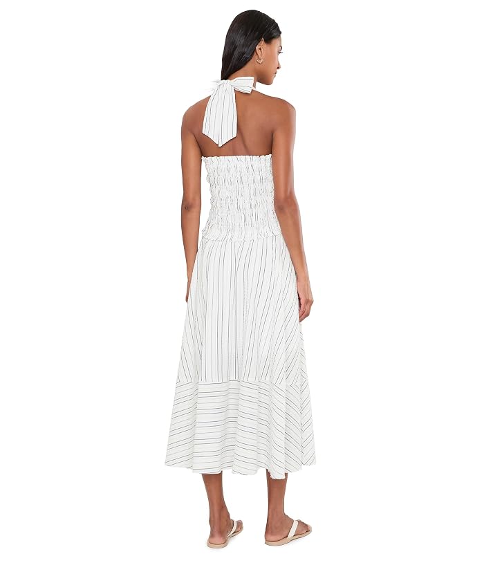 Adrianna Papell Smocked Midi Dress - Image 4