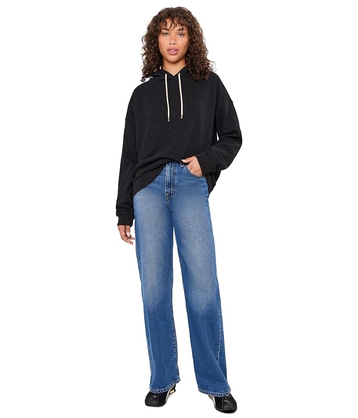 Mod-o-doc Long Sleeve Hi-Low Hoodie Sweatshirt - Image 2