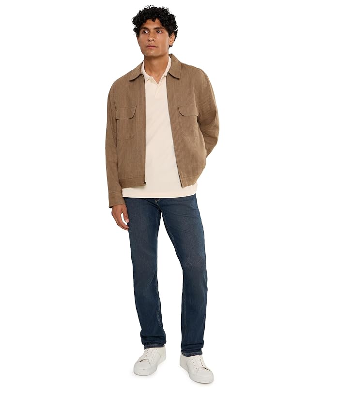 Paige Federal Transcend Vintage Slim Straight Fit Jeans in Towry - Image 2