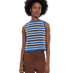 Madewell Loriana Texture Stripe Tank