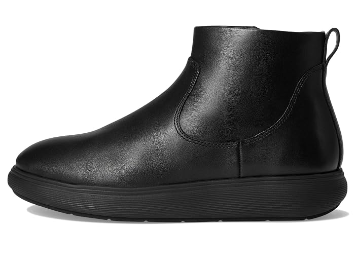 FitFlop IQ-Comff Leather Zip Ankle Boots - Image 4