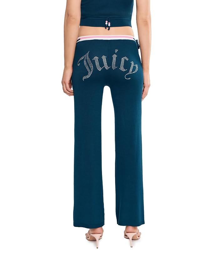 Juicy Couture Double Drawstring Wide Leg Pants - Image 4
