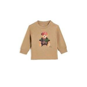 Polo Ralph Lauren Kids Polo Bear Cotton Jersey Tee (Infant)