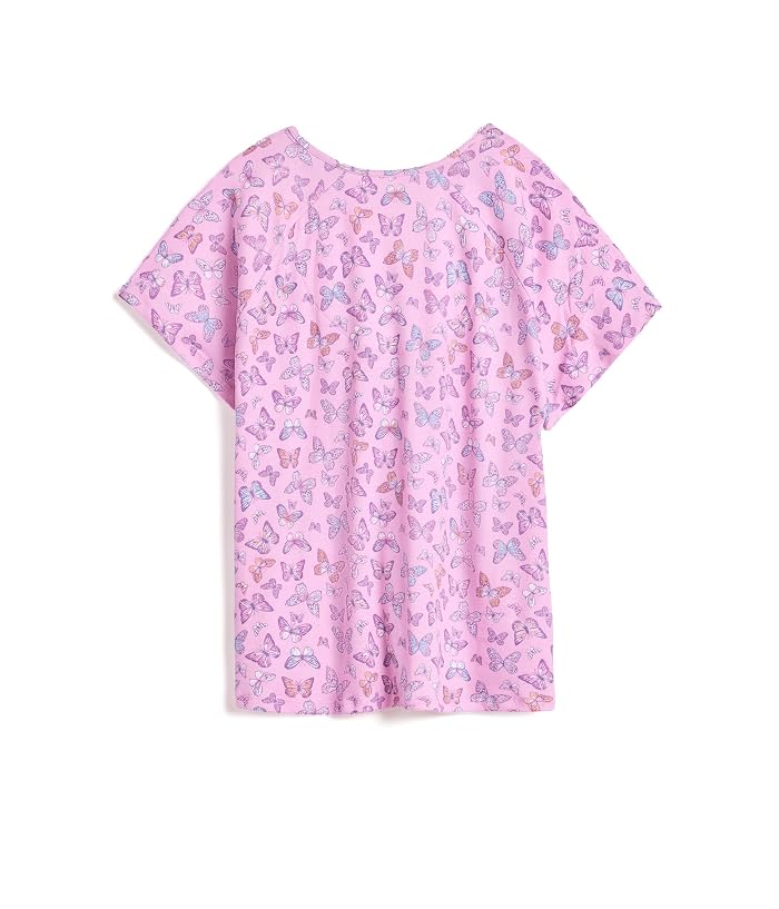 Karen Neuburger Plus Size Short Sleeve Henley Bermuda Short Pajama Set - Image 2