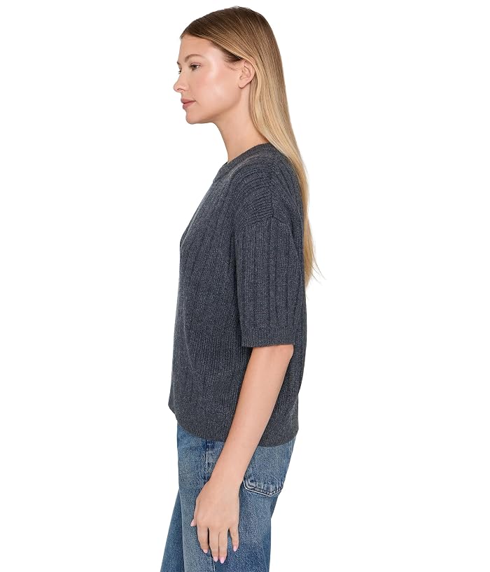 Lilla P Textured Easy Crew Neck Sweater - Image 3