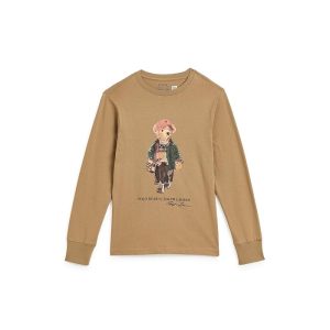 Polo Ralph Lauren Kids Polo Bear Cotton Jersey Tee (Big Kid)