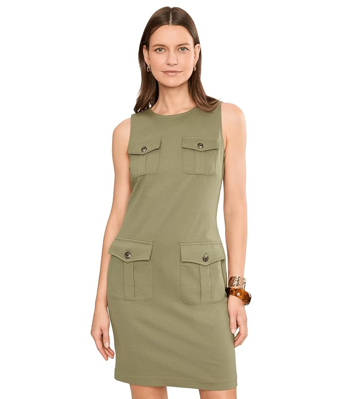 Lauren Ralph Lauren Ponte Sleeveless Sheath Dress