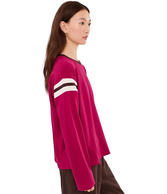 Faherty Sport Jersey Throwback Long Sleeve Tee - Image 3