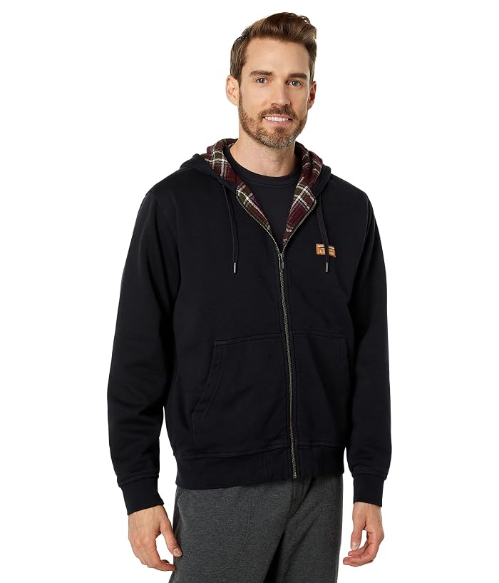L.L.Bean Katahdin Iron Works Sweatshirt Flannel Lined Hooded Regular