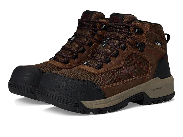 KEEN Utility Skokie Waterproof Work Boot (Carbon Toe)