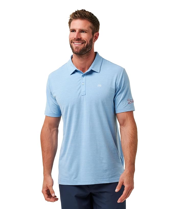 TravisMathew Texas Rangers The Heater Polo