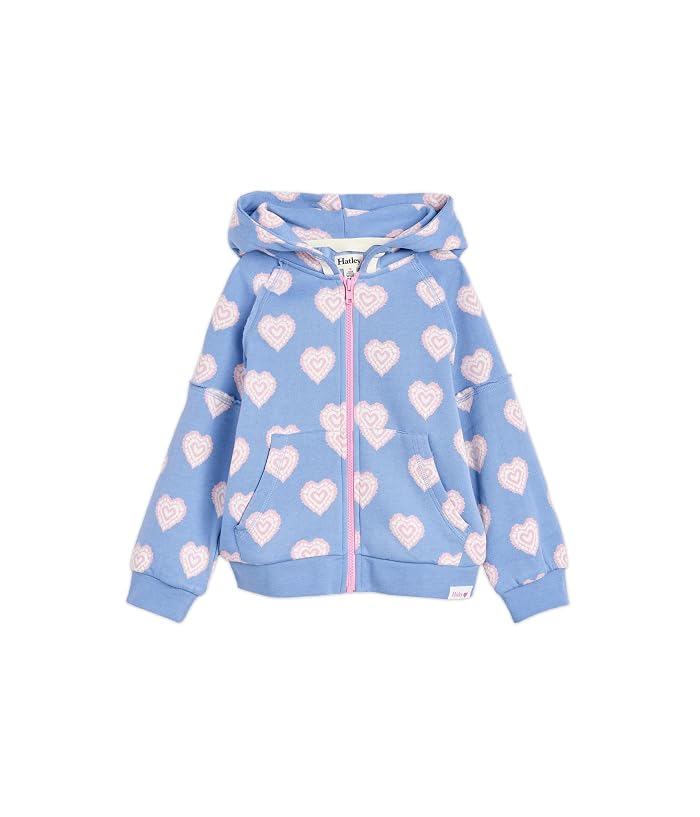 Hatley Kids Heart Burst Full-Zip Hoodie (Toddler/Little Kid/Big Kid) - Image 4