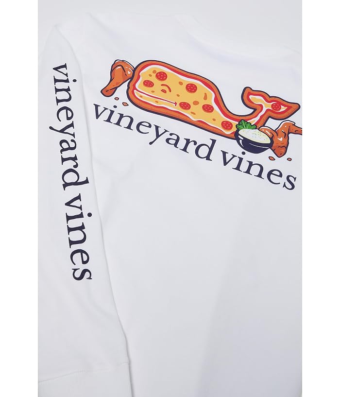Vineyard Vines Kids Game Day Long Sleeve Pocket Tee (Toddler/Little Kid/Big Kid) - Image 2