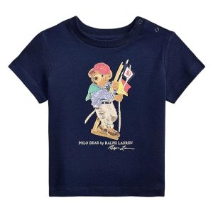 Polo Ralph Lauren Kids Polo Bear Cotton Jersey Tee (Infant)