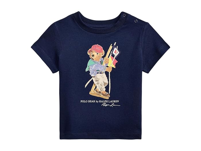 Polo Ralph Lauren Kids Polo Bear Cotton Jersey Tee (Infant) - Image 3