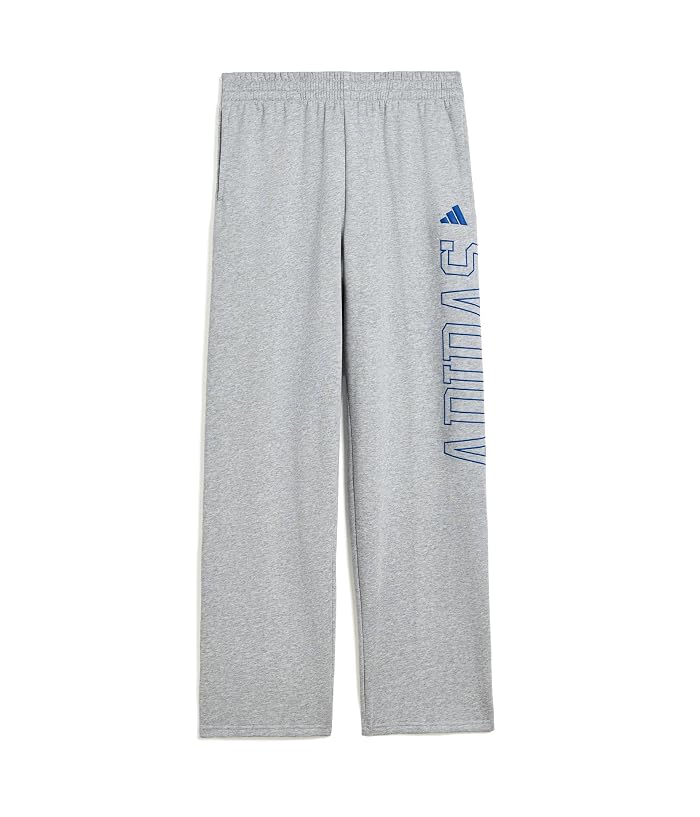 adidas Kids Collegiate Graphic Heather Pants (Big Kid) - Image 4