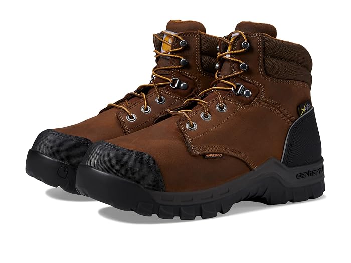 Carhartt Rugged Flex Waterproof Internal Met Guard Comp Toe 6" Work Boots
