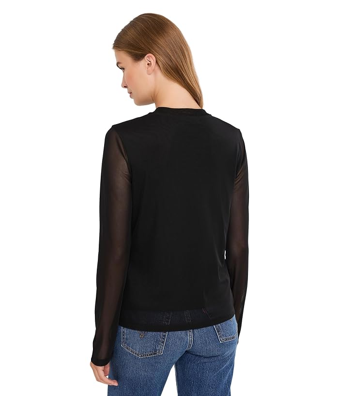 Sanctuary Mesh Long Sleeve Cardi - Image 4