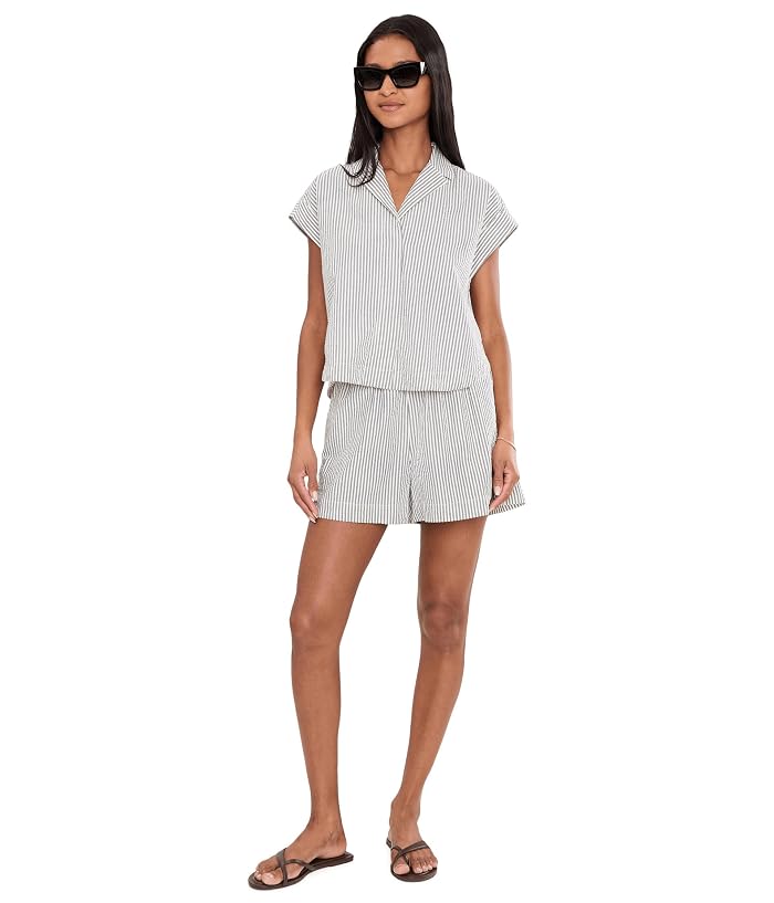Madewell Mindy Shirt - Seersucker - Image 2
