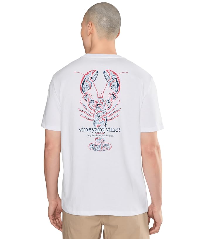 Vineyard Vines Tile Lobster Short Sleeve Pocket Tee - Image 4