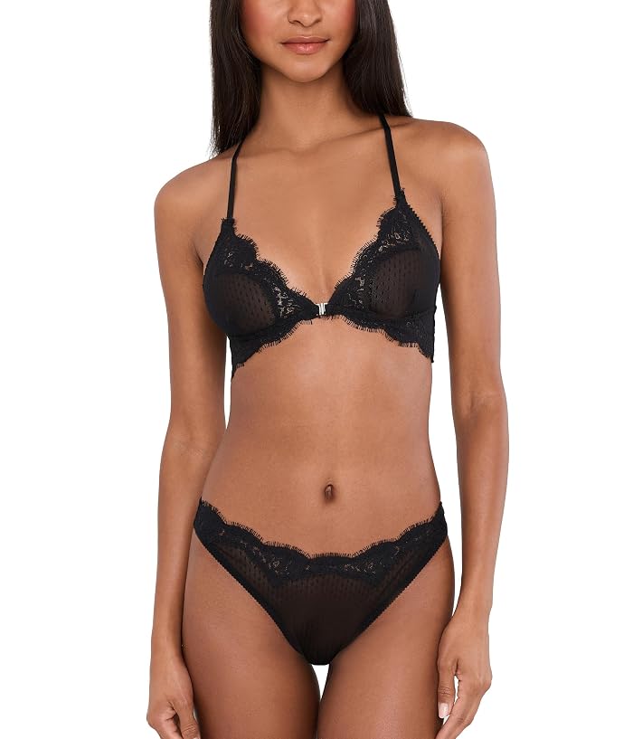 Free People Fiona Mesh Front-close Bralette - Image 2