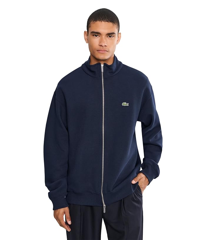 Lacoste Double Face Piqué Zipped Sweatshirt