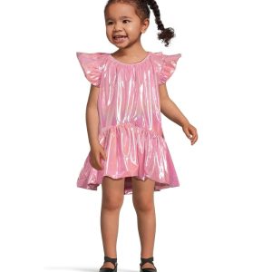 Lola and The Boys Bubblegum Dream Bow Dress (Toddler/Little Kid/Big Kid)