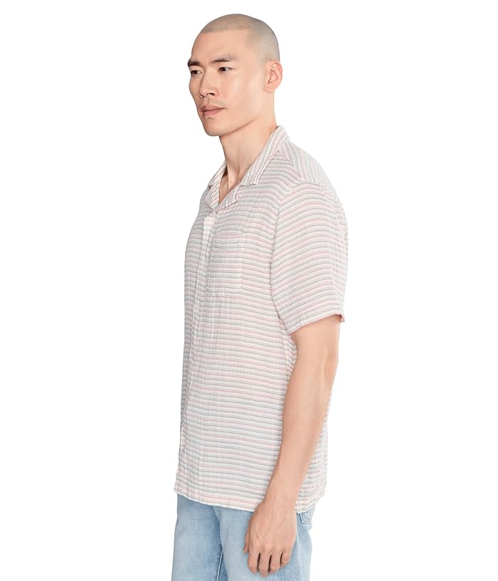 L.L.Bean Cloud Gauze Shirt Short Sleeve Slightly Fitted Regular - Image 3