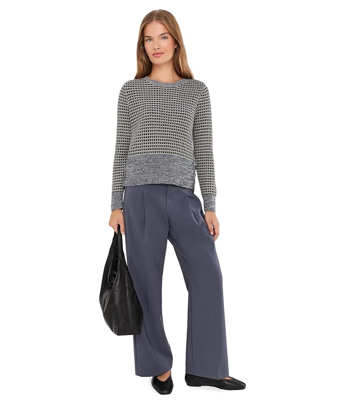 NIC+ZOE Petite Marled Tuck Sweater - Image 2