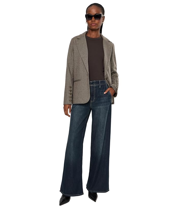 Liverpool Los Angeles Mid-Rise Weekender Wide Leg Jeans w/ Side Slit - Image 2