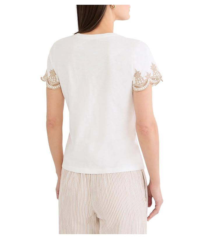 NIC+ZOE Deco Sleeve Cotton Slub Tee - Image 3