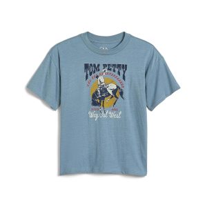 Chaser Kids Tom Petty Way Out West Crew Neck T-Shirt (Little Kid/Big Kid)