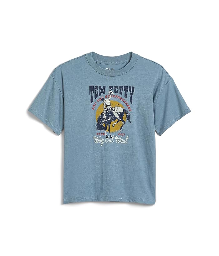 Chaser Kids Tom Petty Way Out West Crew Neck T-Shirt (Little Kid/Big Kid)