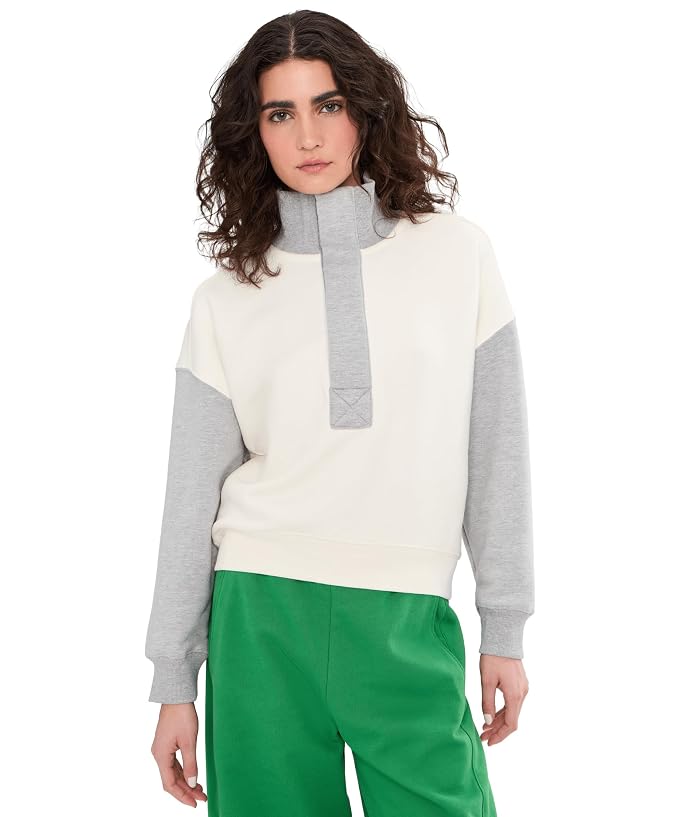 Free People Color-Block Timeless Pullover