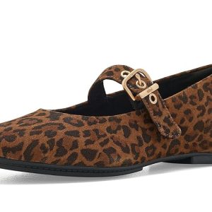 FitFlop Delicato Suede Leopard Mary Janes
